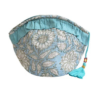 Toilettilaukku - Cornflower Blue Floral Laukut Powell Craft 